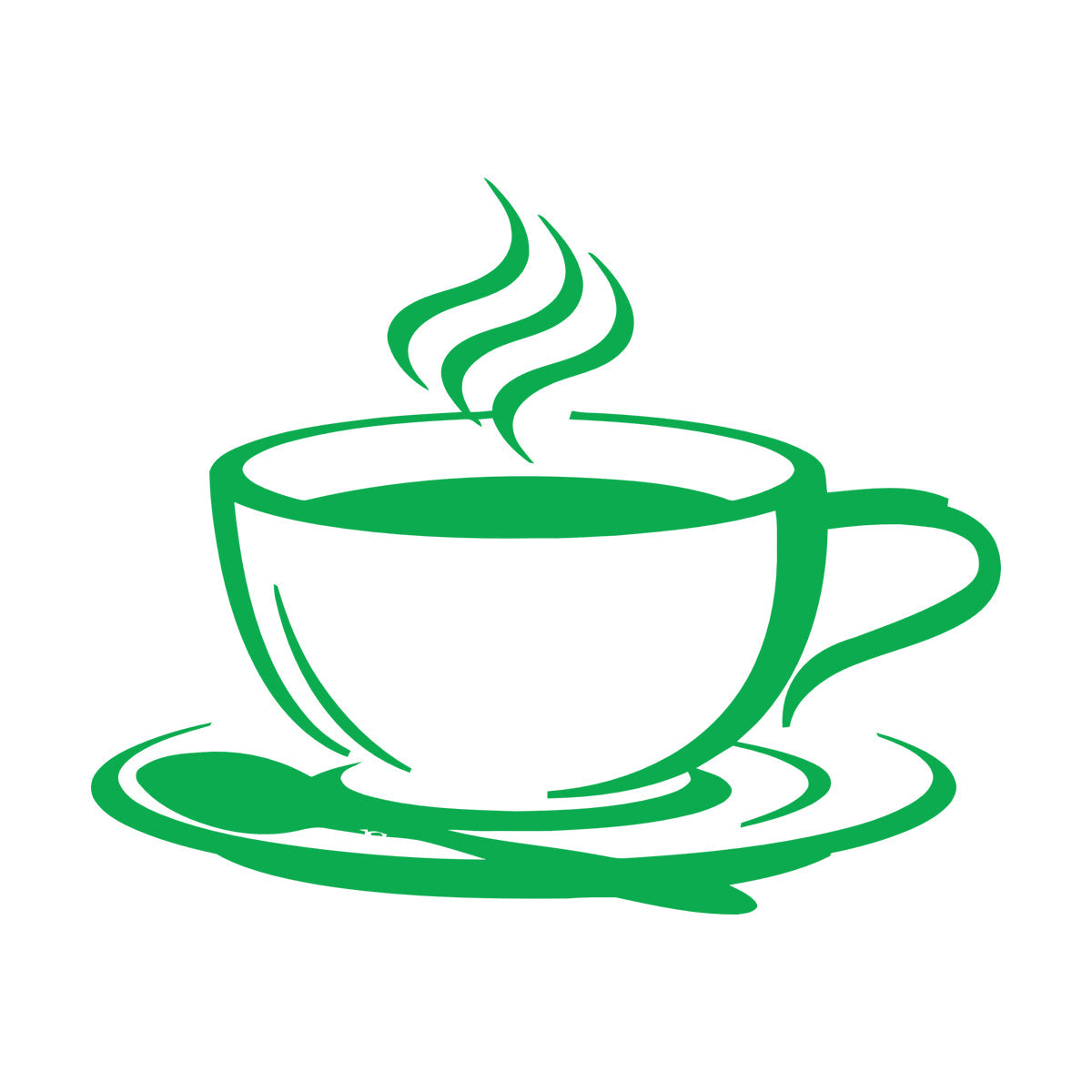 Mural And Wall Vinyl Decal Cup Coffee House Original Taste Cafe Kitchen Glass Stickers