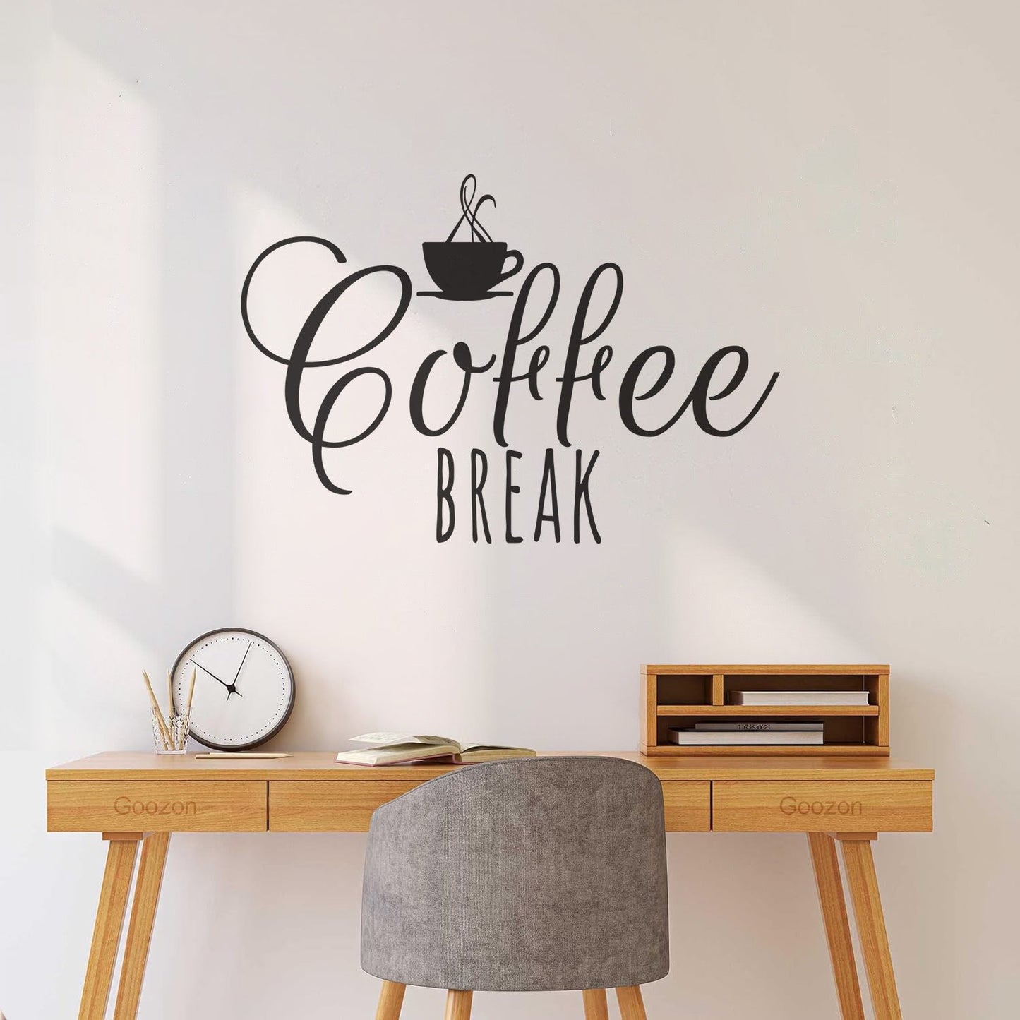 Engraving Stickers Drink Coffee Break Cup Cafe Bar Kitchen Equipped With Transfer Film Kit