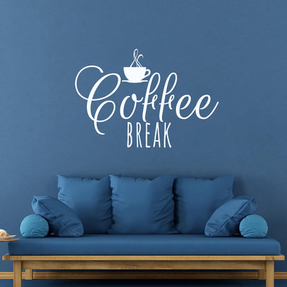 Engraving Stickers Drink Coffee Break Cup Cafe Bar Kitchen Equipped With Transfer Film Kit