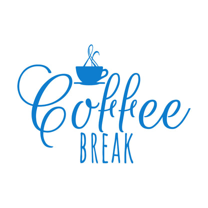 Engraving Stickers Drink Coffee Break Cup Cafe Bar Kitchen Equipped With Transfer Film Kit