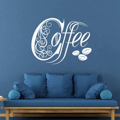 Fine Carving Decals Kitchen Coffee Shop House Cafe Tattoo Culture