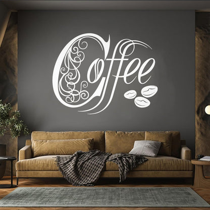 Fine Carving Decals Kitchen Coffee Shop House Cafe Tattoo Culture