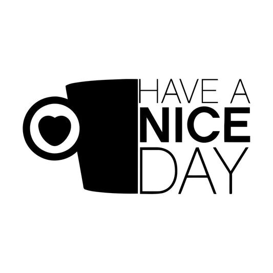 Lettering Decals Kitchen Positive Quote Coffee Cup Do Not Damage The Wall Surface