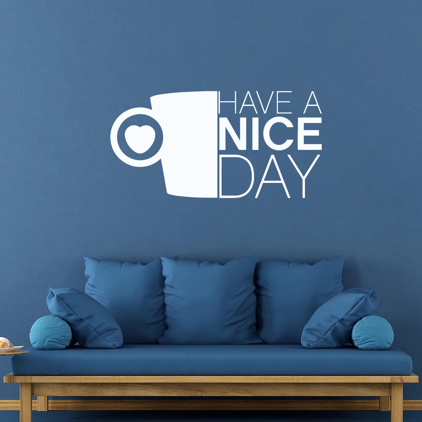 Lettering Decals Kitchen Positive Quote Coffee Cup Do Not Damage The Wall Surface