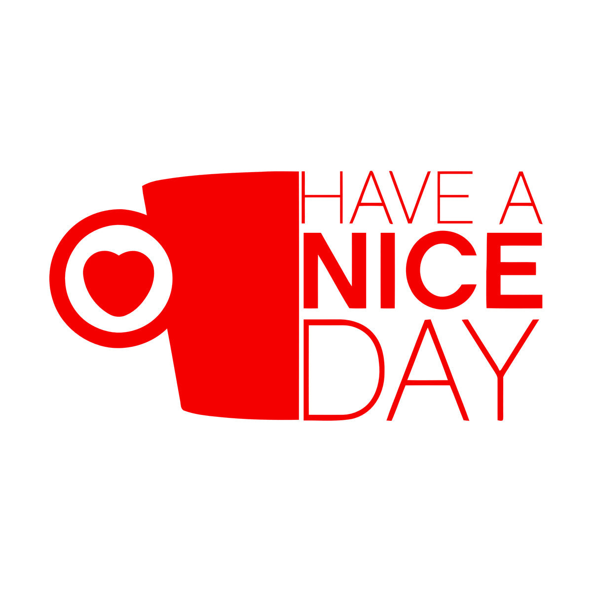 Lettering Decals Kitchen Positive Quote Coffee Cup Do Not Damage The Wall Surface