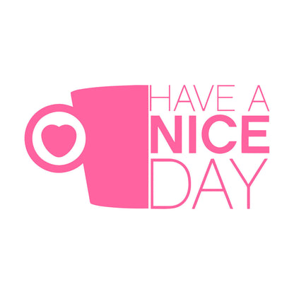 Lettering Decals Kitchen Positive Quote Coffee Cup Do Not Damage The Wall Surface