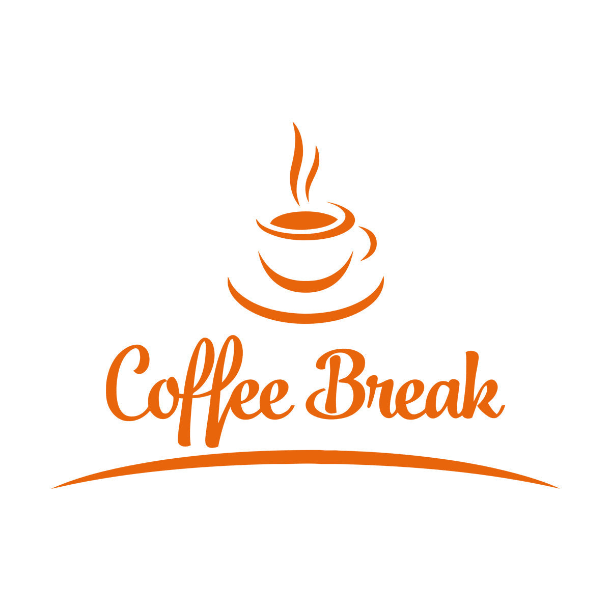 Vinyl Wall Stickers Coffee Break Cafe And Drink Cup Art Mural Painting