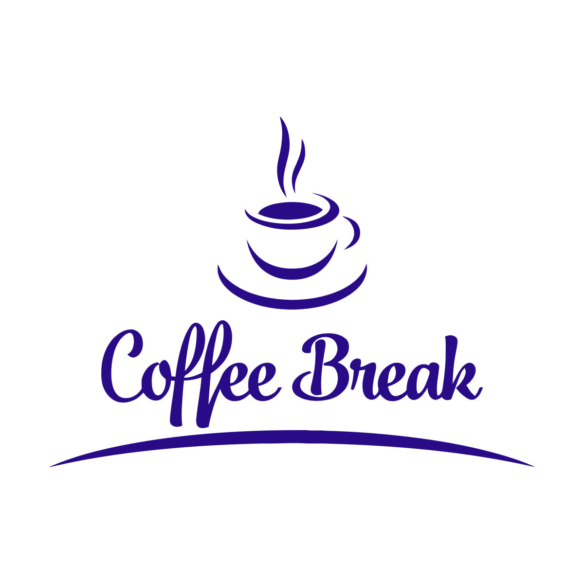 Vinyl Wall Stickers Coffee Break Cafe And Drink Cup Art Mural Painting