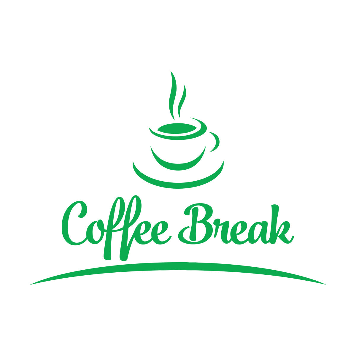 Vinyl Wall Stickers Coffee Break Cafe And Drink Cup Art Mural Painting
