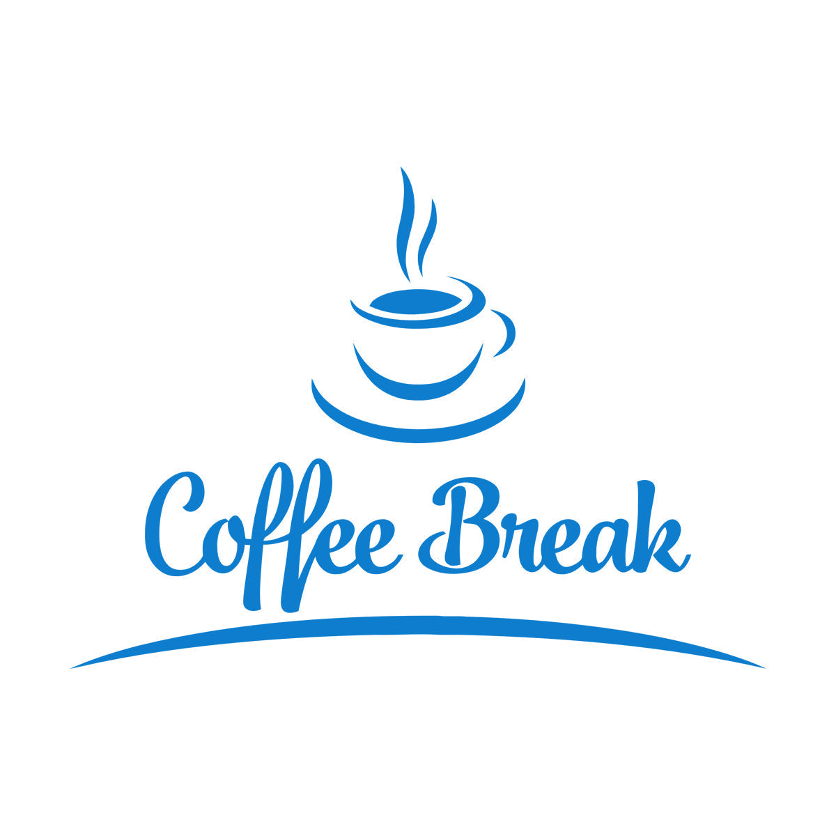 Vinyl Wall Stickers Coffee Break Cafe And Drink Cup Art Mural Painting