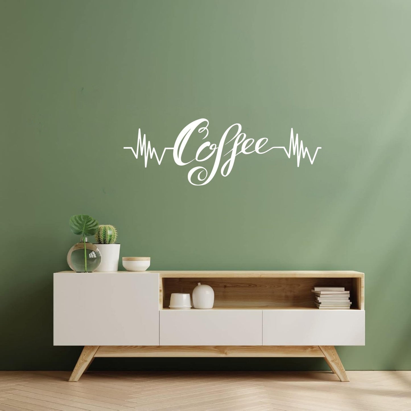 Lettering Coffee Shop Ambience Cafe Vinyl Wall Decals Waterproof