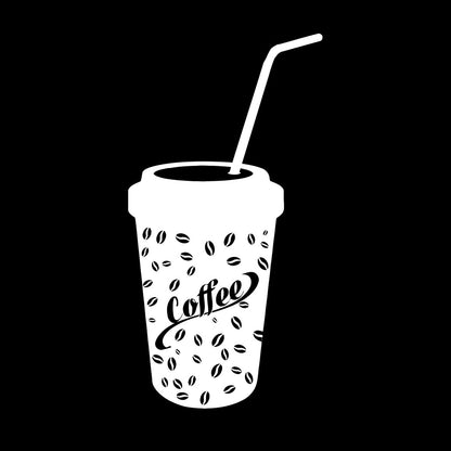 Wall Stickers Paper Coffee Glass Car Body Decoration