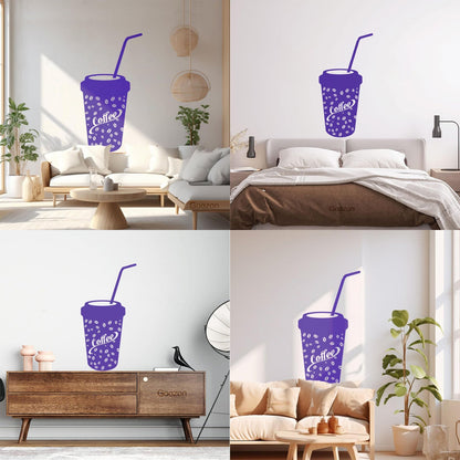 Wall Stickers Paper Coffee Glass Car Body Decoration