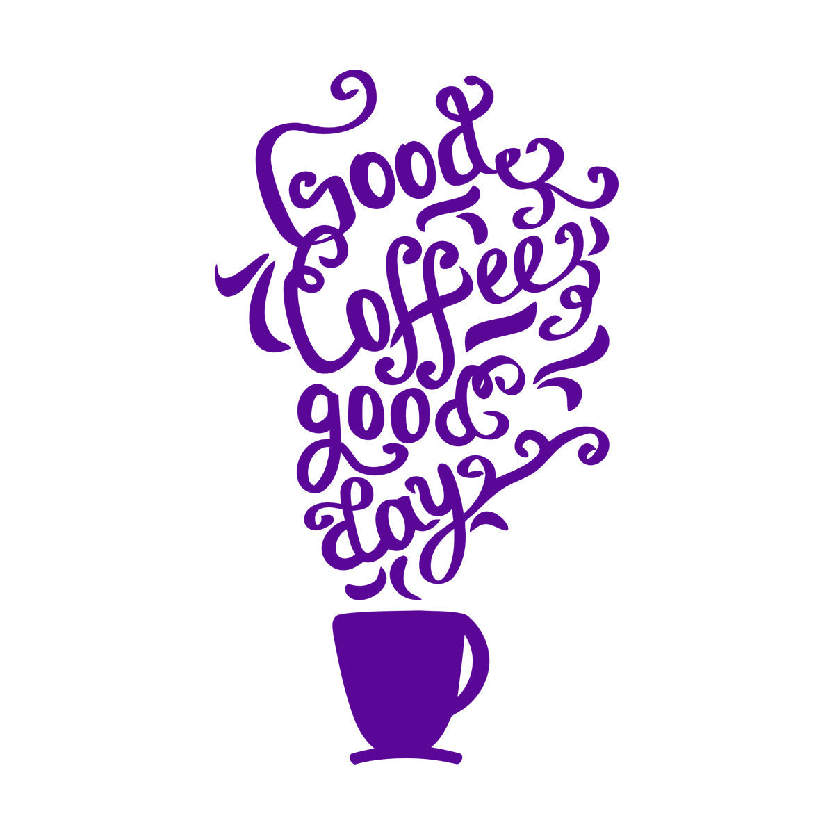 Lettering Decals Quote Coffee Kitchen Shop Restaurant Cafe Tattoo Culture