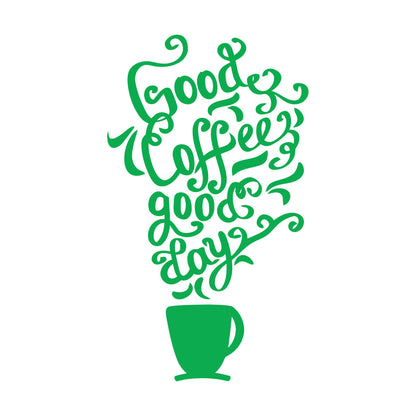 Lettering Decals Quote Coffee Kitchen Shop Restaurant Cafe Tattoo Culture