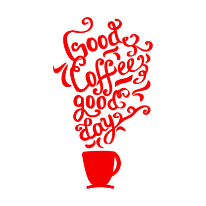 Lettering Decals Quote Coffee Kitchen Shop Restaurant Cafe Tattoo Culture