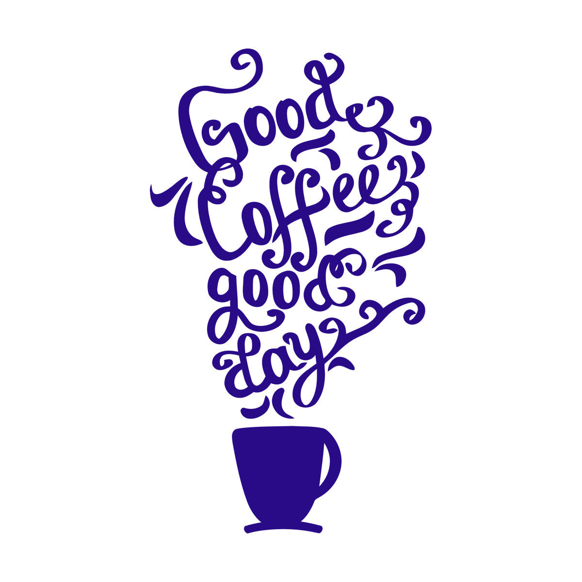 Lettering Decals Quote Coffee Kitchen Shop Restaurant Cafe Tattoo Culture