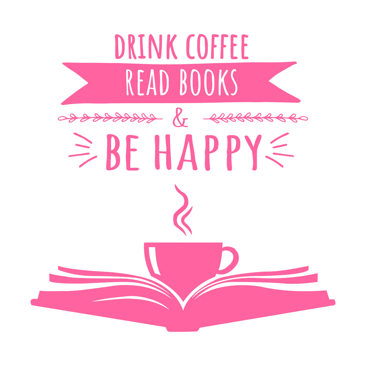 Lettering Stickers Reading Corner Quote Library Coffee Shop Lover Books Self Adhesive