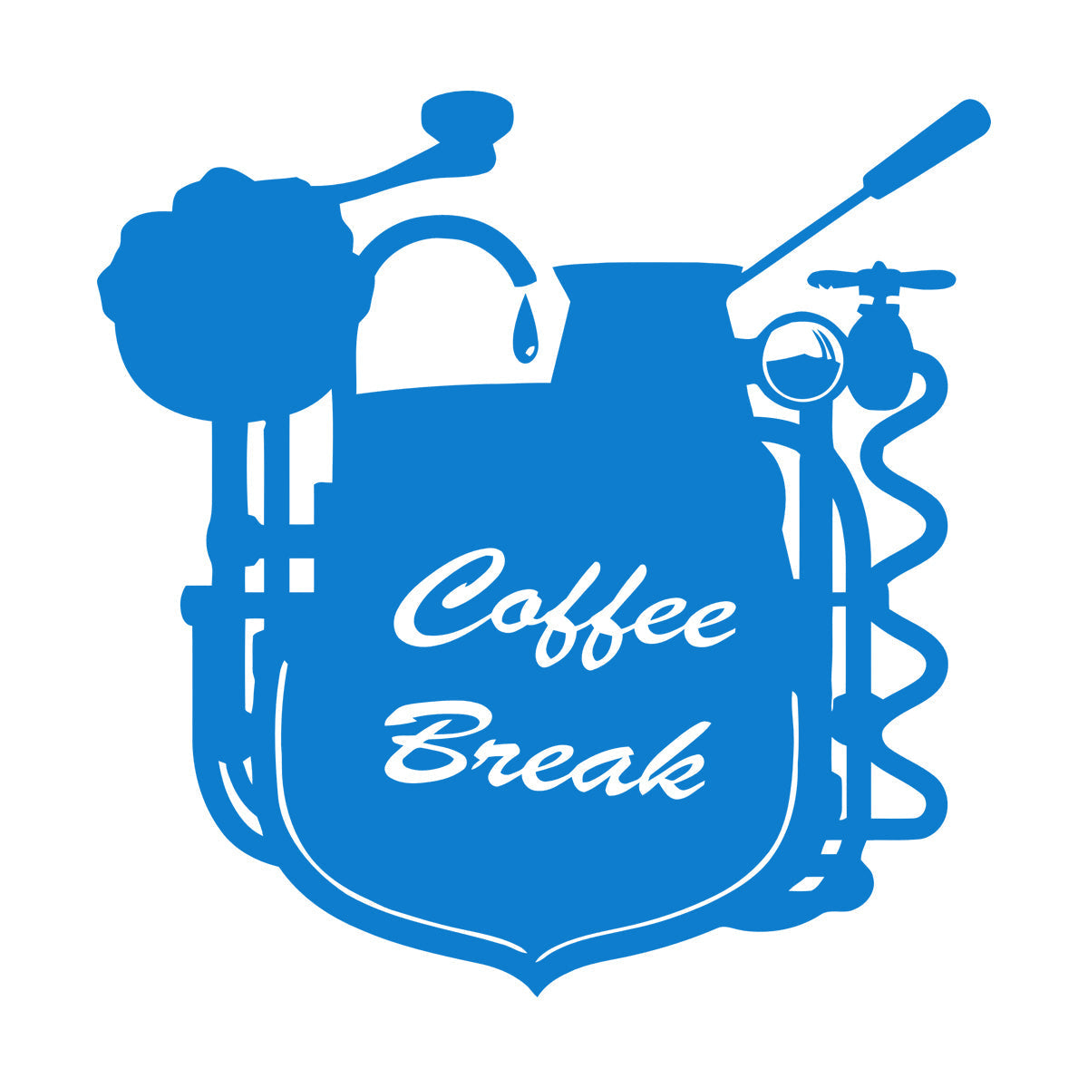 Wall Stickers Coffee Break Coffee Shop Restaurant Cafe Can Modify And Add Information