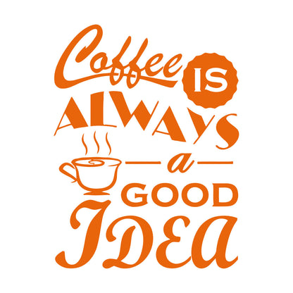 Fine Carving Decals Coffee Cafe Quote Phrase Restaurant Tea Words Art Decoration