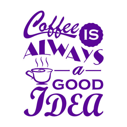 Fine Carving Decals Coffee Cafe Quote Phrase Restaurant Tea Words Art Decoration