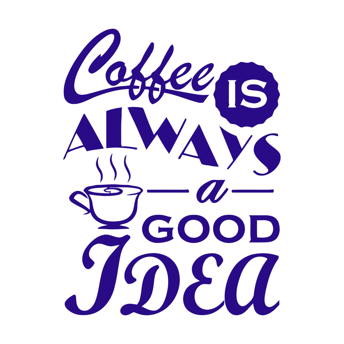 Fine Carving Decals Coffee Cafe Quote Phrase Restaurant Tea Words Art Decoration