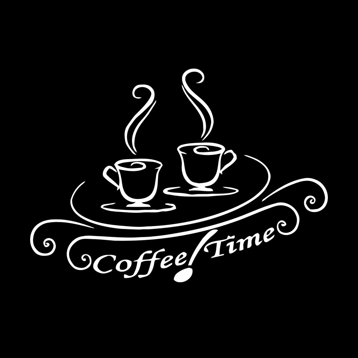 Coffee House Caf¹È Drink Cup Tea Vinyl Art Sticker Wall Beautification