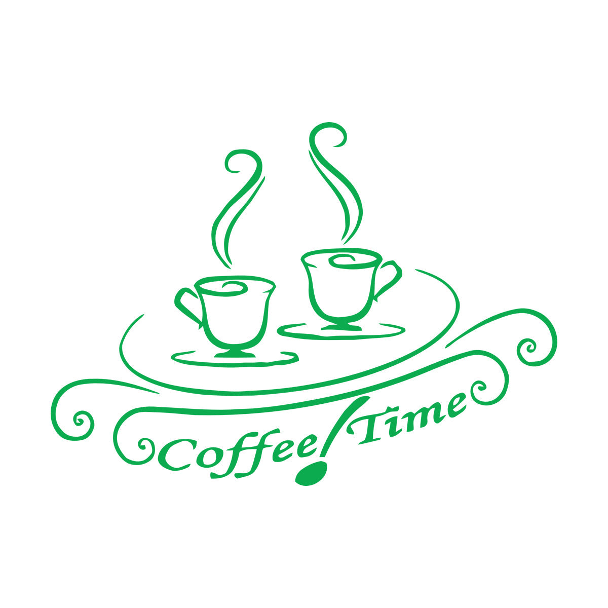 Coffee House Caf¹È Drink Cup Tea Vinyl Art Sticker Wall Beautification