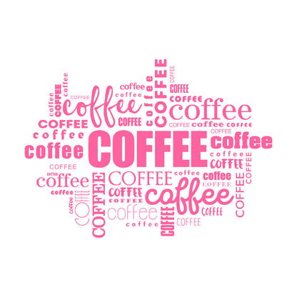 Engraving Stickers Coffee Shop Food Business Restaurant Food Car Body Decoration