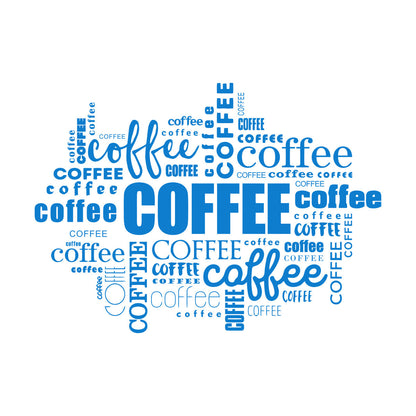 Engraving Stickers Coffee Shop Food Business Restaurant Food Car Body Decoration