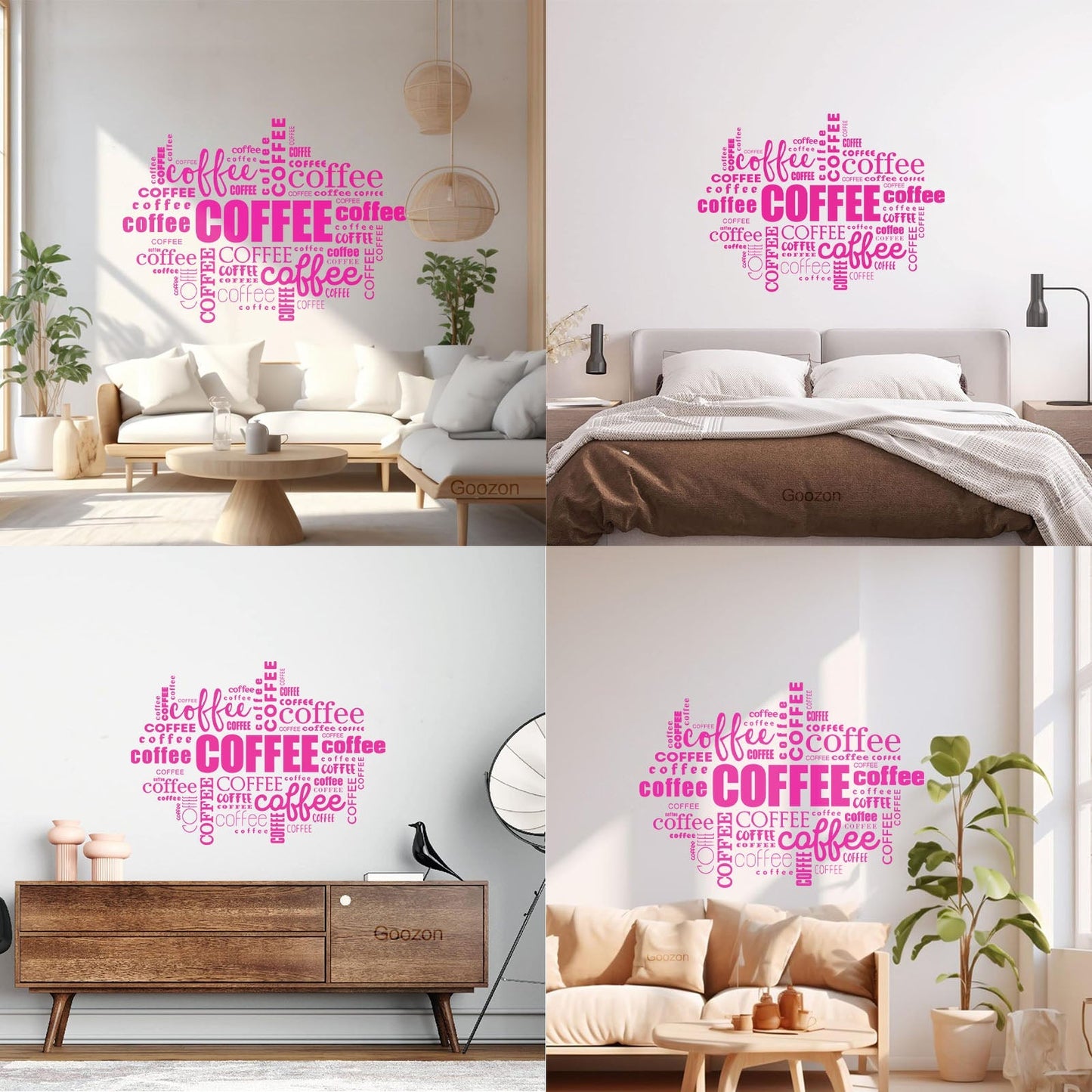 Engraving Stickers Coffee Shop Food Business Restaurant Food Car Body Decoration
