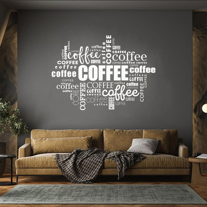 Engraving Stickers Coffee Shop Food Business Restaurant Food Car Body Decoration