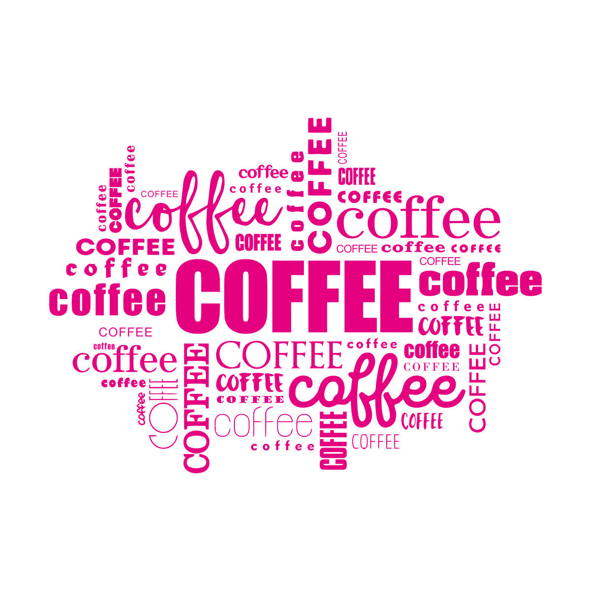 Engraving Stickers Coffee Shop Food Business Restaurant Food Car Body Decoration