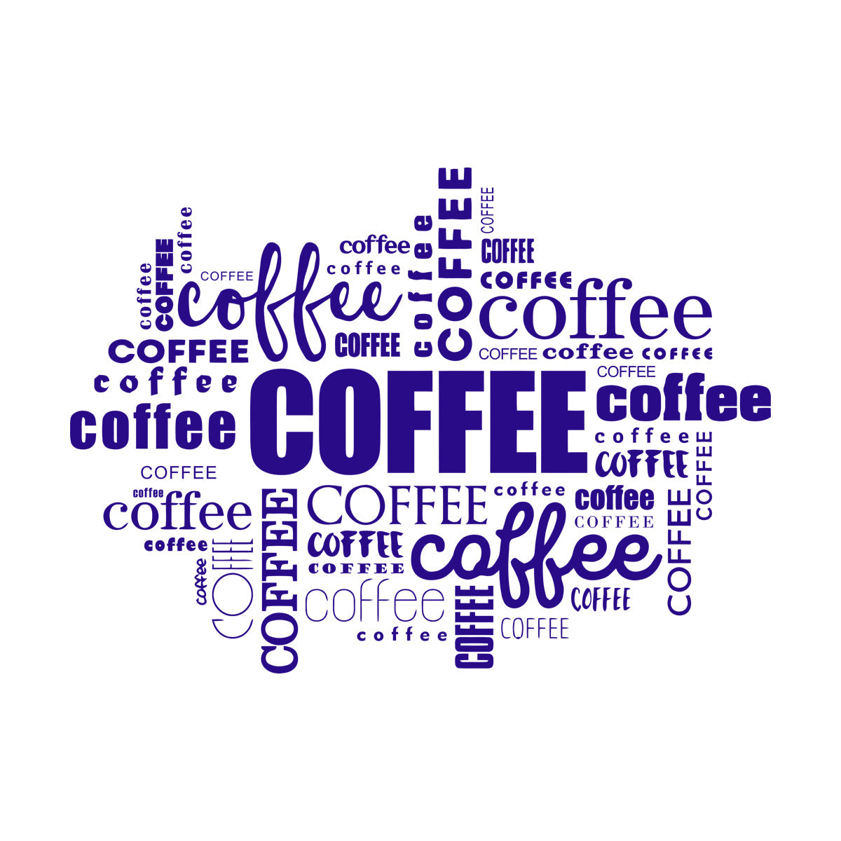 Engraving Stickers Coffee Shop Food Business Restaurant Food Car Body Decoration