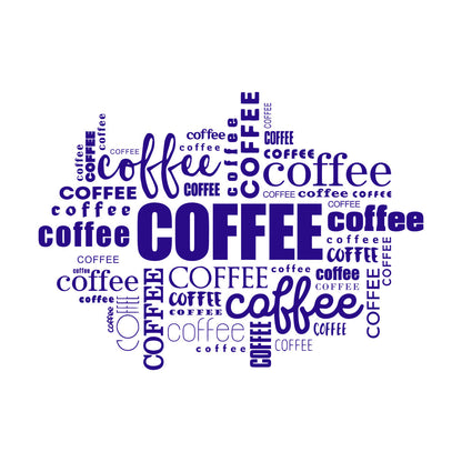 Engraving Stickers Coffee Shop Food Business Restaurant Food Car Body Decoration