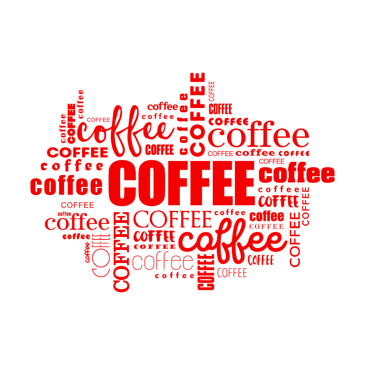 Engraving Stickers Coffee Shop Food Business Restaurant Food Car Body Decoration