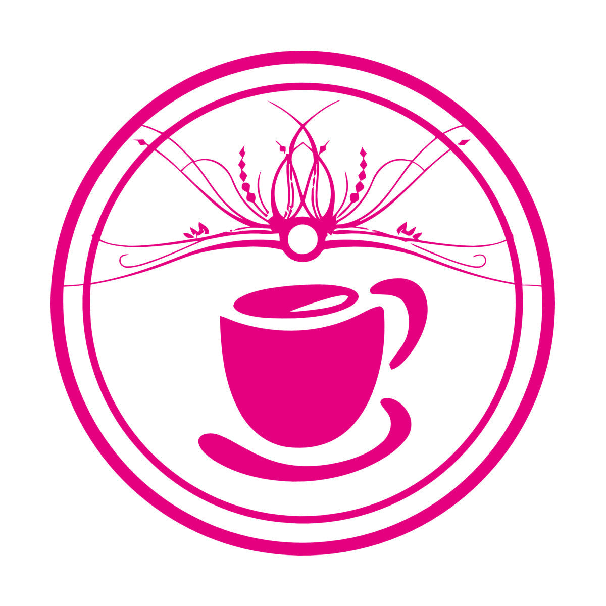 Wall Vinyl Sticker Decor Pattern Coffee Cup Tae Kitchen Art Mural Painting