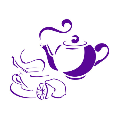 Wall Stickers Tea Coffee Food Drink Breakfast Waterproof