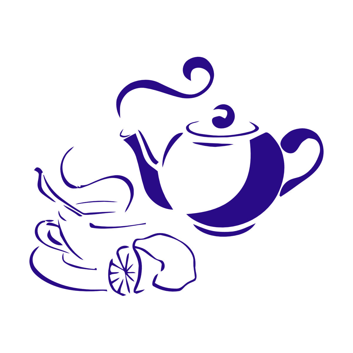 Wall Stickers Tea Coffee Food Drink Breakfast Waterproof