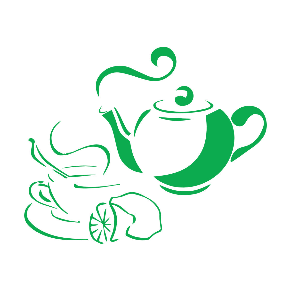 Wall Stickers Tea Coffee Food Drink Breakfast Waterproof