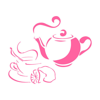 Wall Stickers Tea Coffee Food Drink Breakfast Waterproof