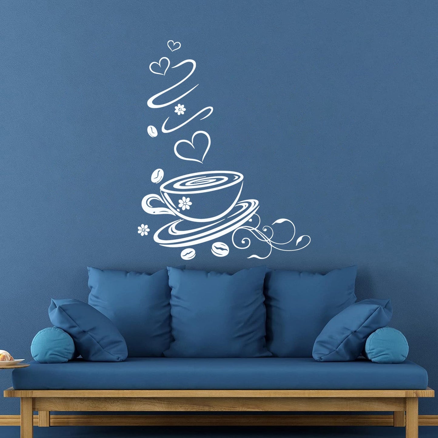Coffee Shop Cup Kitchen Ation Wall Decals Store Decoration
