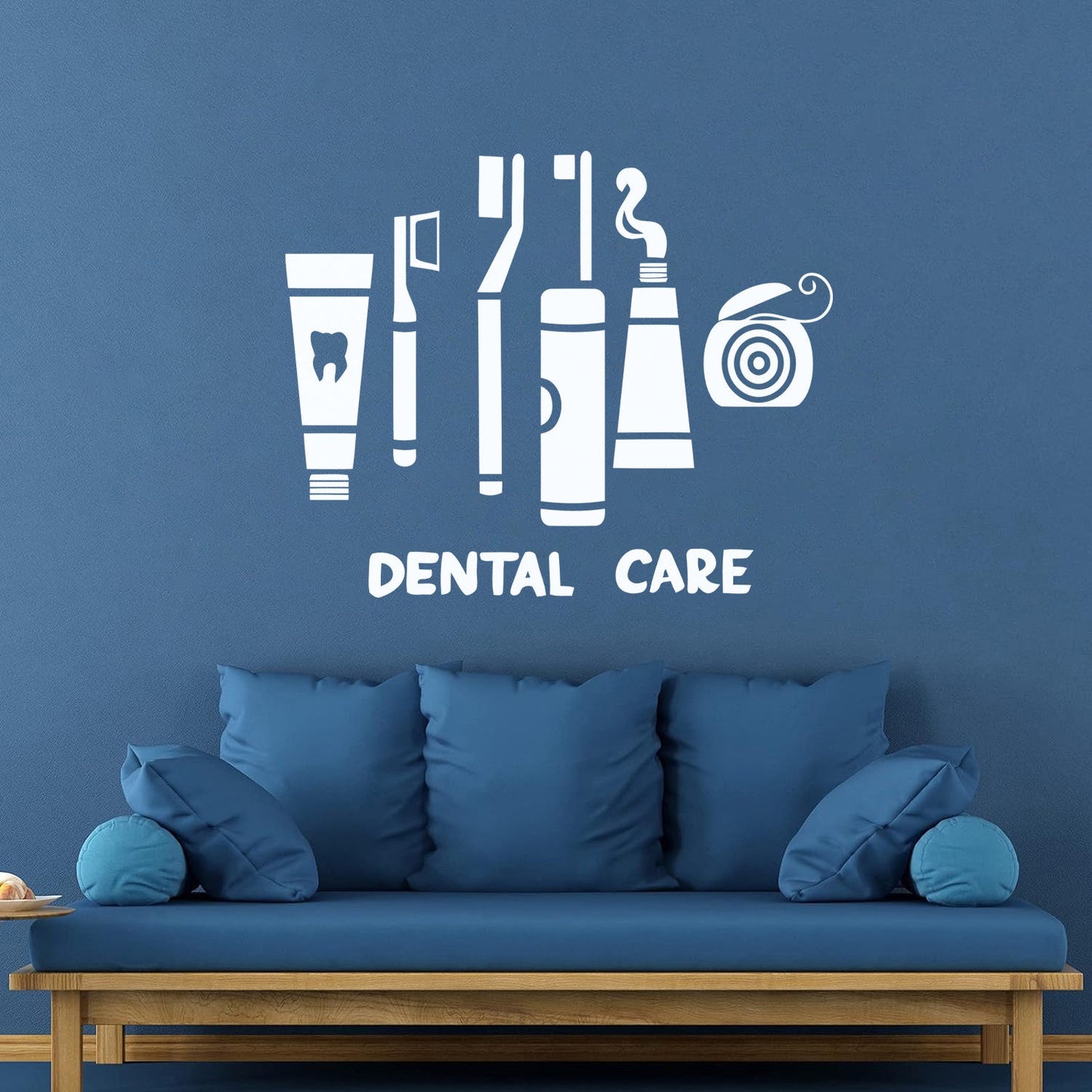 Engraving Stickers Dental Care Clinic Dentist Toothbrush Floss Waterproof