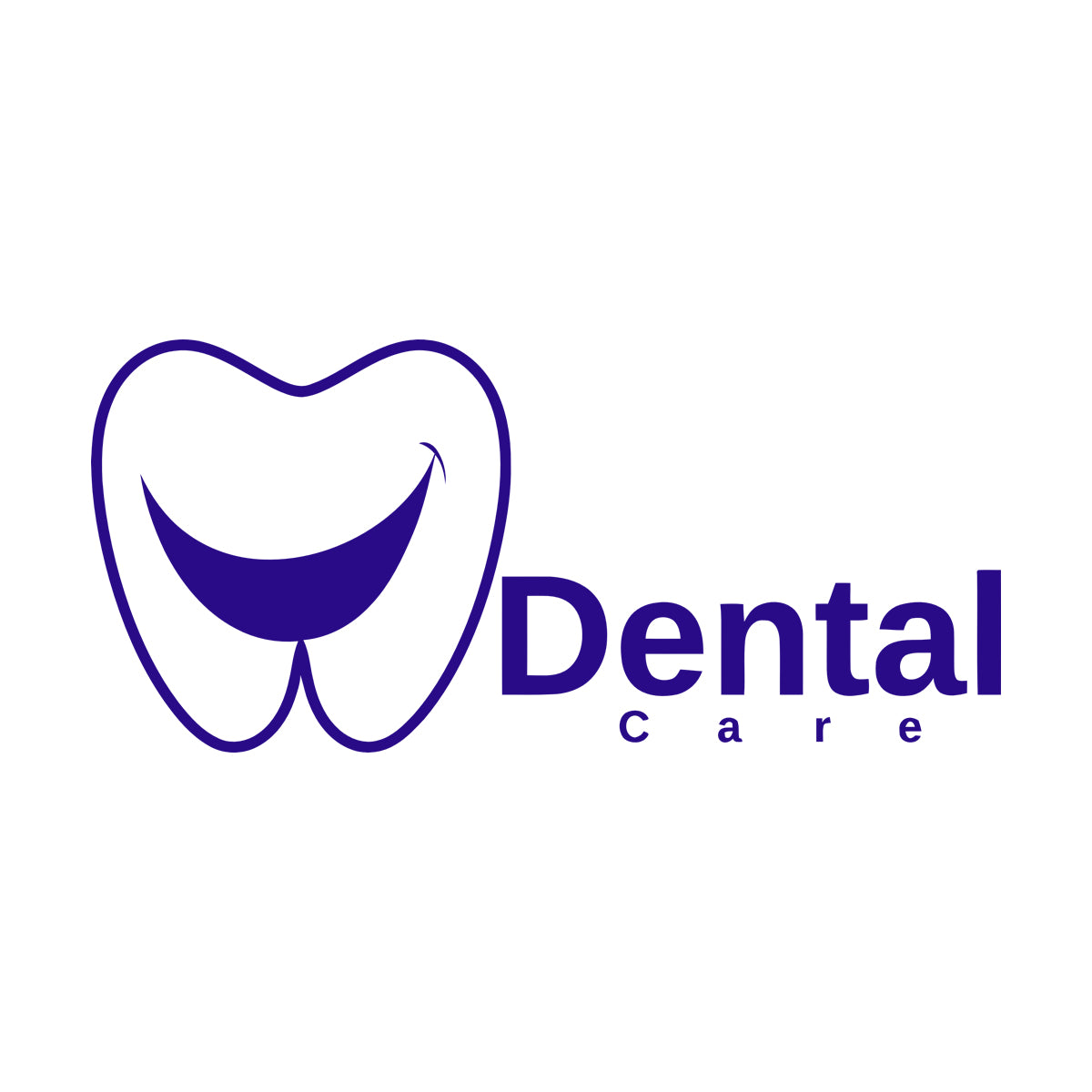 Lettering Stickers Creative Dental Care Center Dentist Tooth Smilingl Can Modify And Add Information