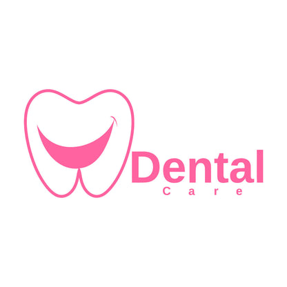Lettering Stickers Creative Dental Care Center Dentist Tooth Smilingl Can Modify And Add Information