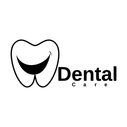 Lettering Stickers Creative Dental Care Center Dentist Tooth Smilingl Can Modify And Add Information
