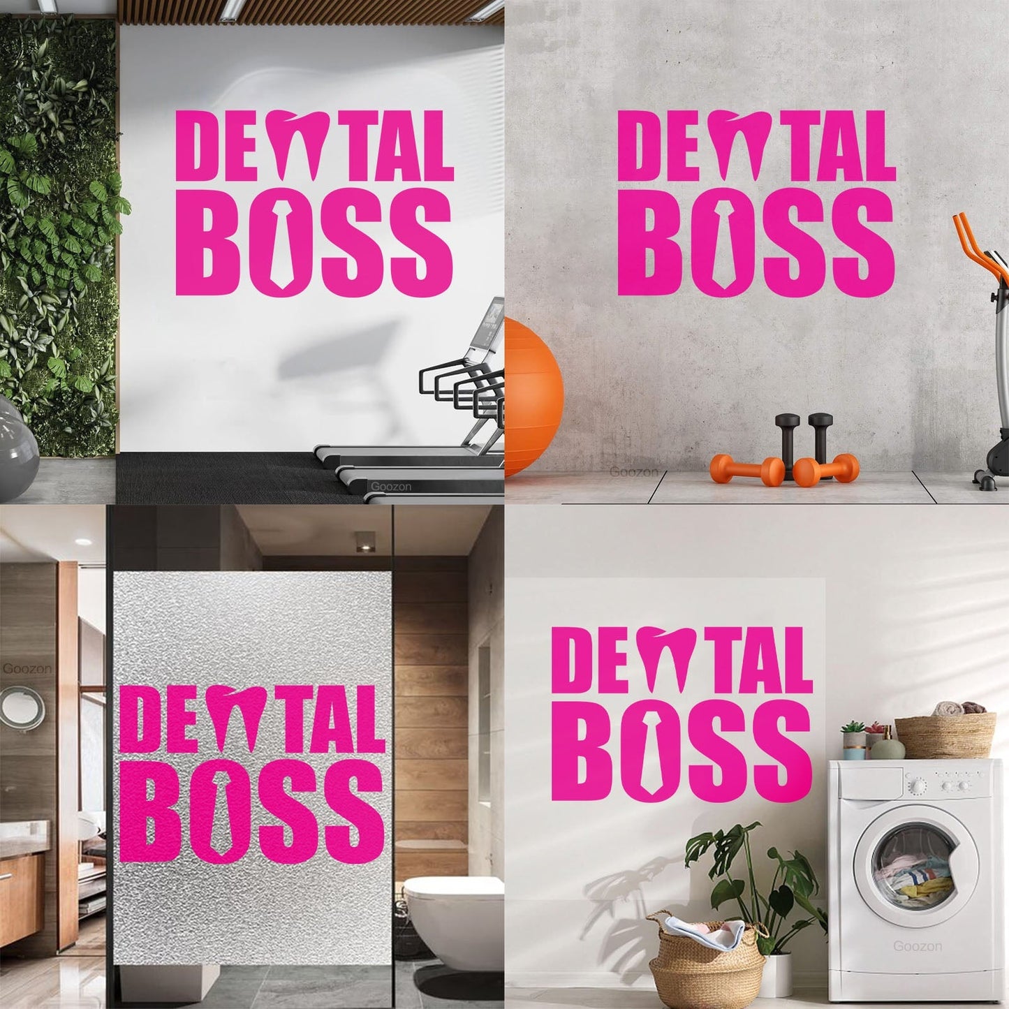 Wall Decals Paster Paper Dental Boss Stomatology Dentist Clinic Toothg Art Decoration