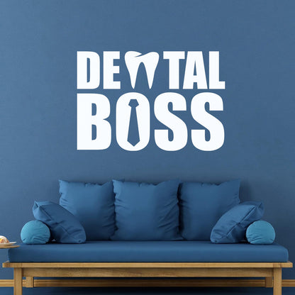 Wall Decals Paster Paper Dental Boss Stomatology Dentist Clinic Toothg Art Decoration
