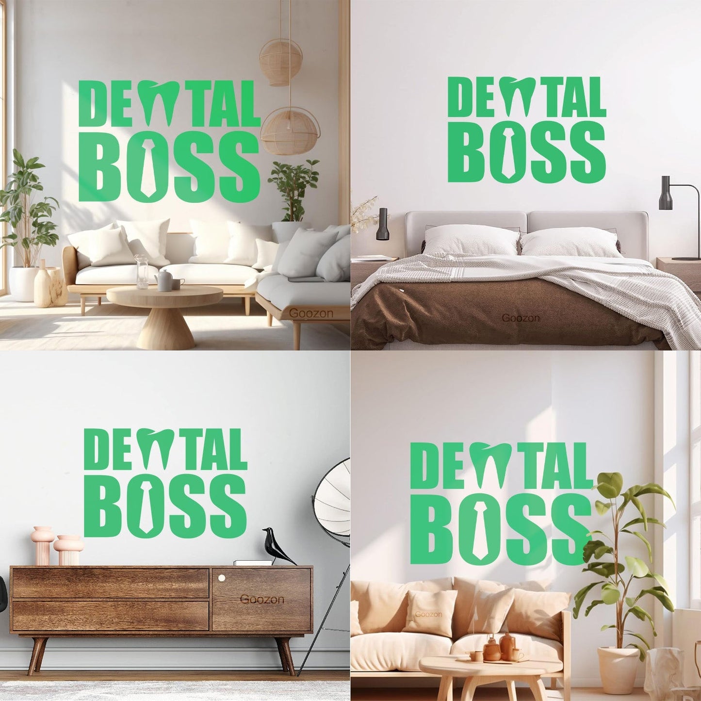 Wall Decals Paster Paper Dental Boss Stomatology Dentist Clinic Toothg Art Decoration