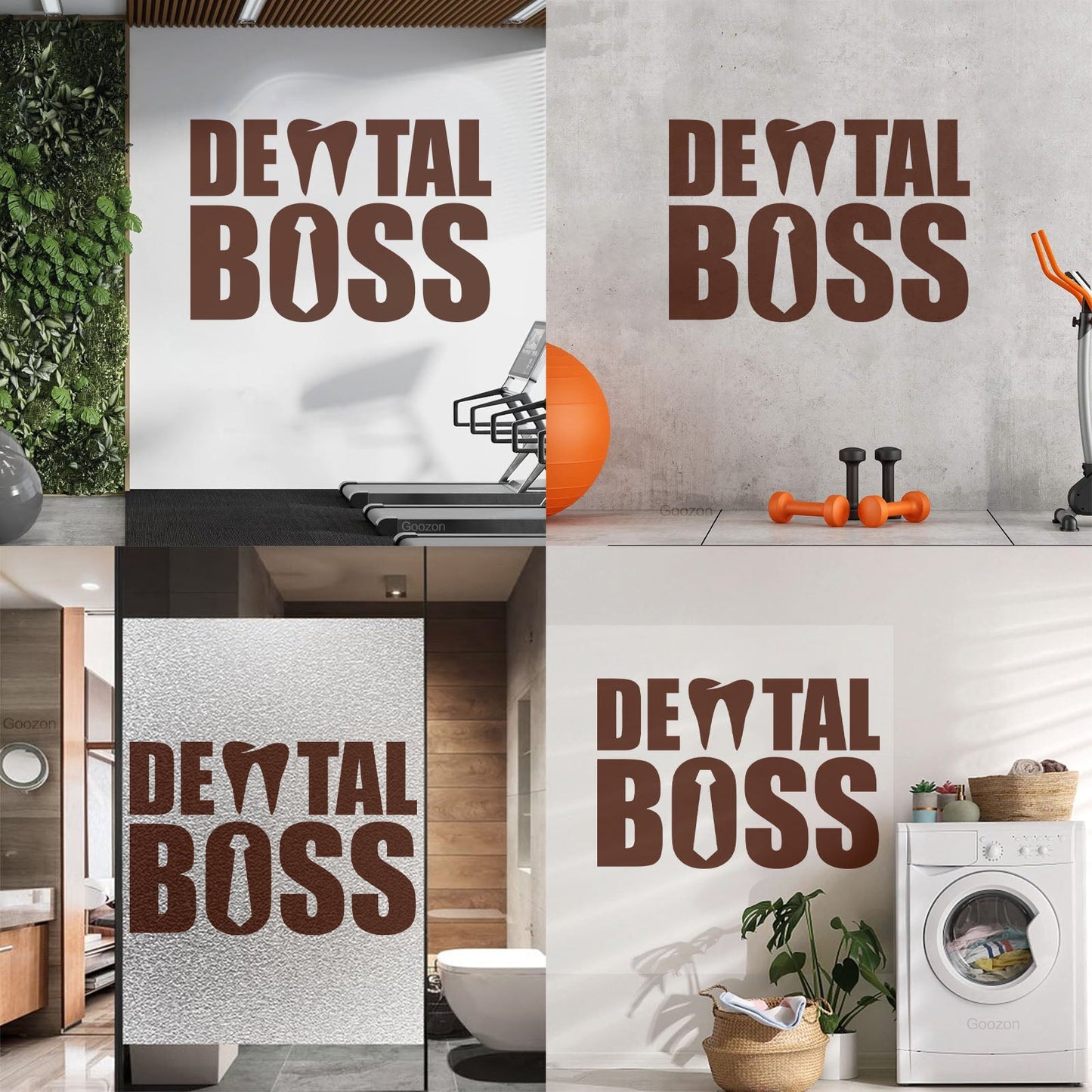 Wall Decals Paster Paper Dental Boss Stomatology Dentist Clinic Toothg Art Decoration